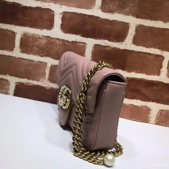 Firstbag ru Bag Marmont GUCCI GG Belt Pearl Chain 0605